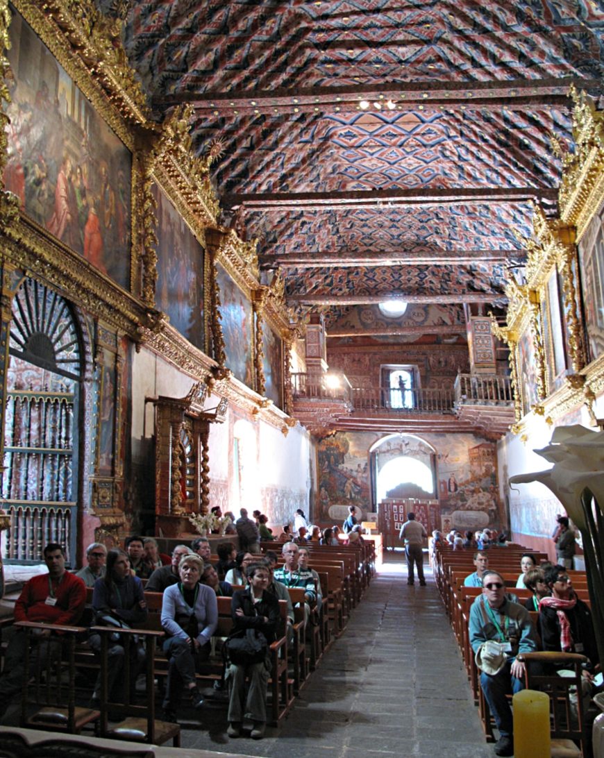(San Pedro Apóstol de Andahuaylillas, Peru)