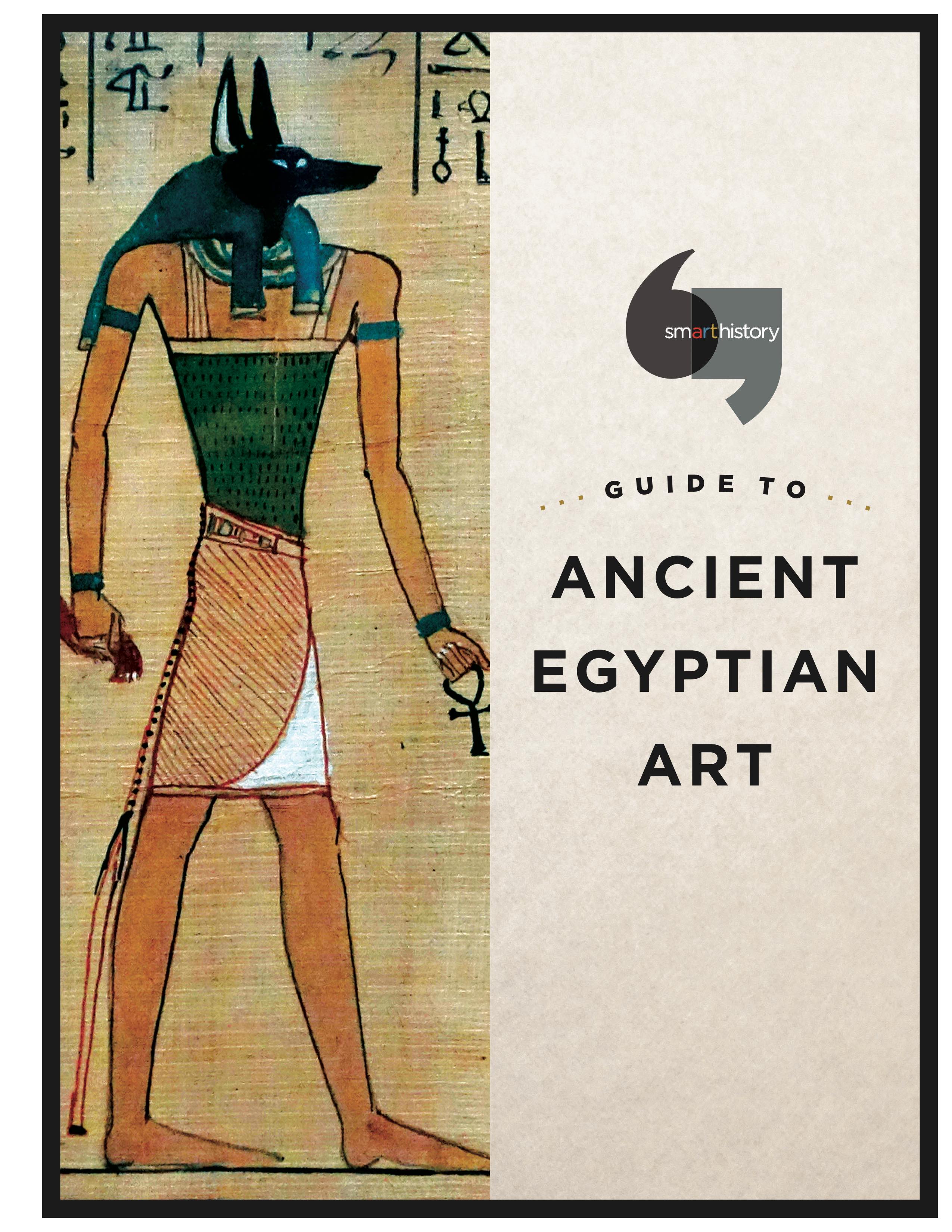 cover of egyptian art book