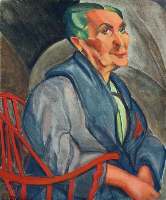 Anita Malfatti, The Woman with Green Hair, 1916 (private collection)