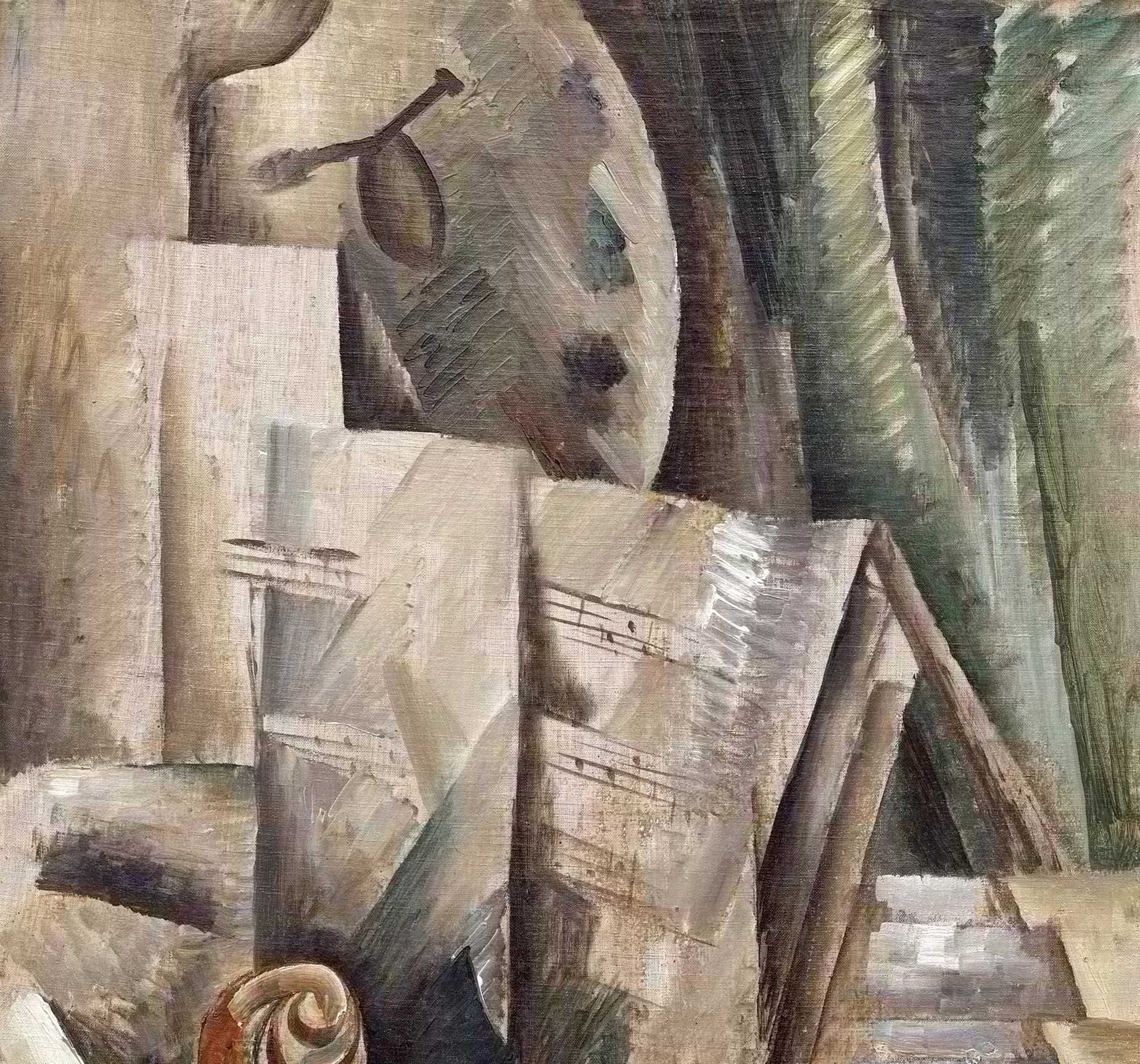 Mars Stolt hjemmehørende Georges Braque, Violin and Palette