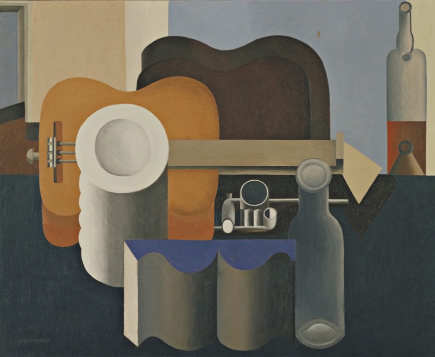 Charles Edouard Jeanneret, Still Life, 1920, 31 7/8 x 39 1/4 inches (MoMA)