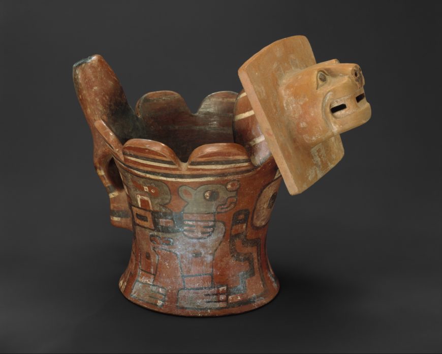 Feline incense vessel, 6th-9th century (The Metropolitan Museum of Art)