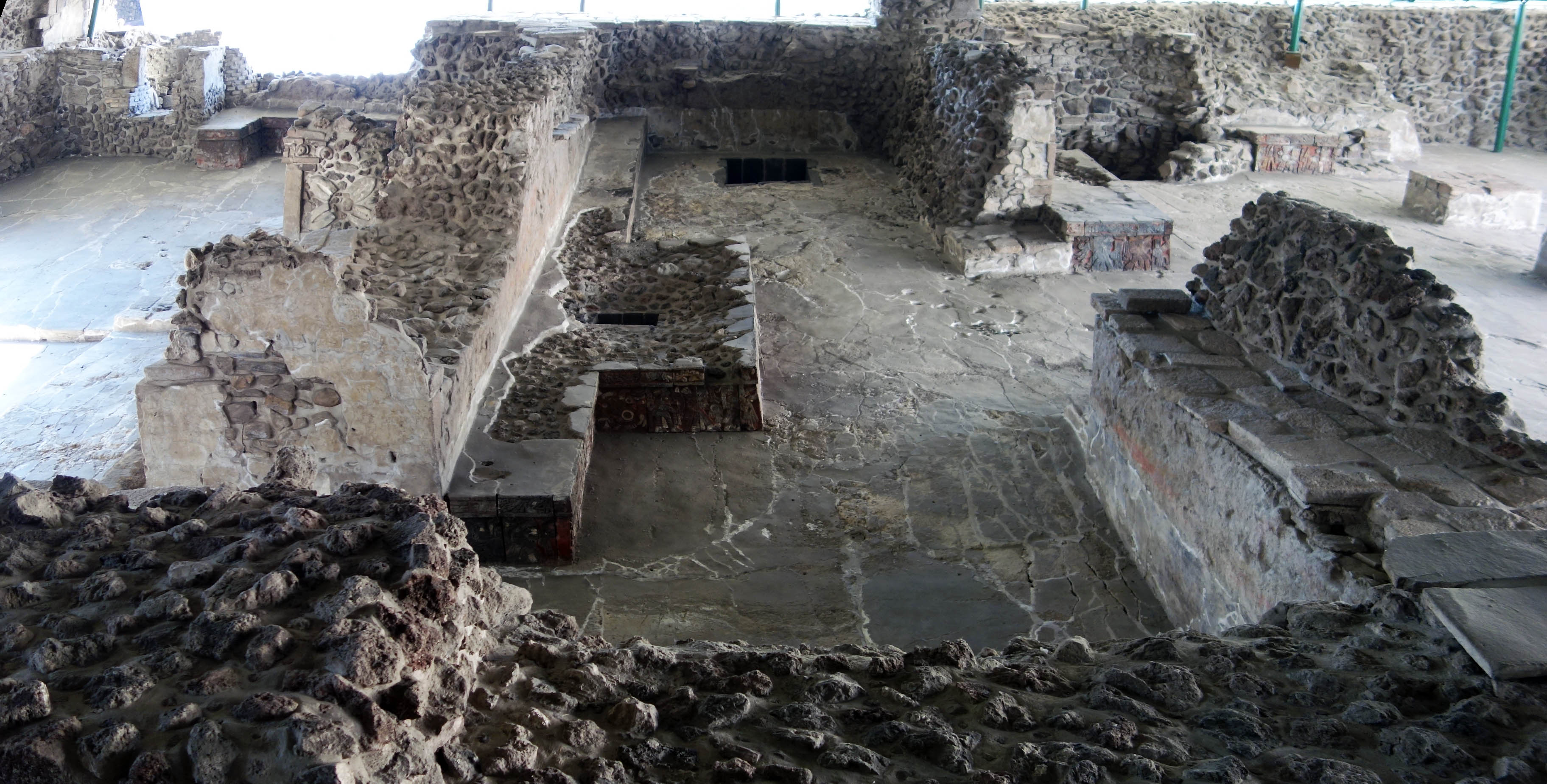 House of the Eagles, c. 1400–1521 C.E., Tenochtitlan (today, Mexico City) (photo: Steven Zucker, CC BY-SA 4.0)