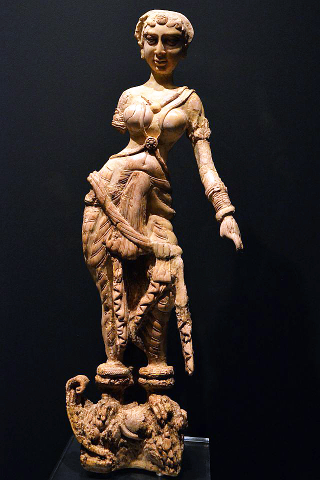 Ivory figurine, Begram, Afghanistan, 1st c. C.E. (photo: JC Merriman, CC BY-2.0)
