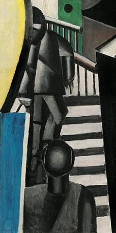 Fernand Léger, The City, detail, 1919 (Philadelphia Museum of Art)