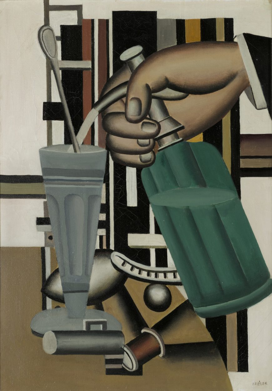 Fernand Léger, The Siphon, 1924, oil on canvas, 25 5/8 x 18 /18 inches (Albright-Knox Art Gallery)