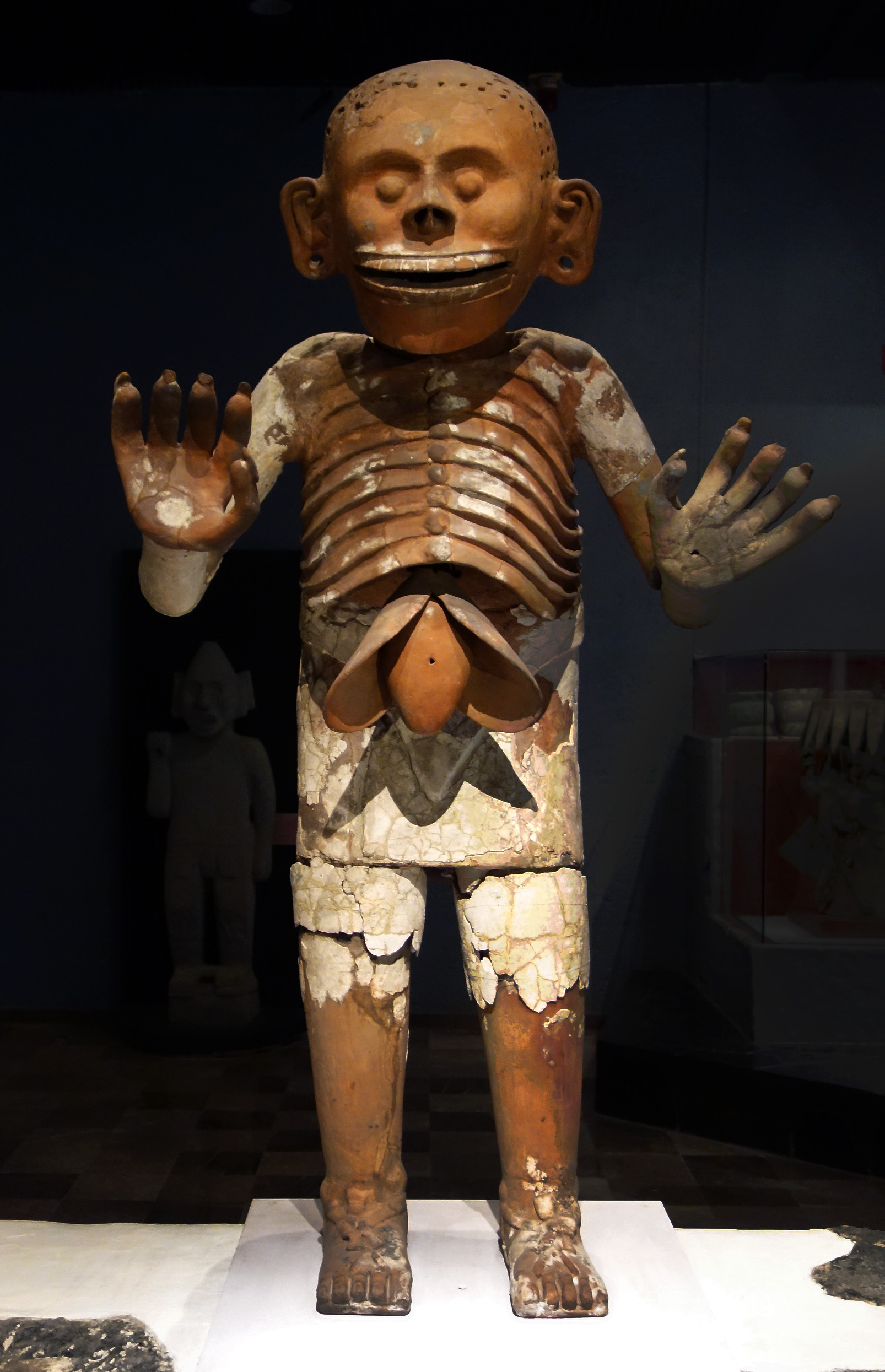 Міктлантекухтлі з Будинку орлів, бл. 1400—1521 н.е., Теночтітлан (сьогодні, Мехіко) (фото: Стівен Цукер, CC BY-SA 4.0)