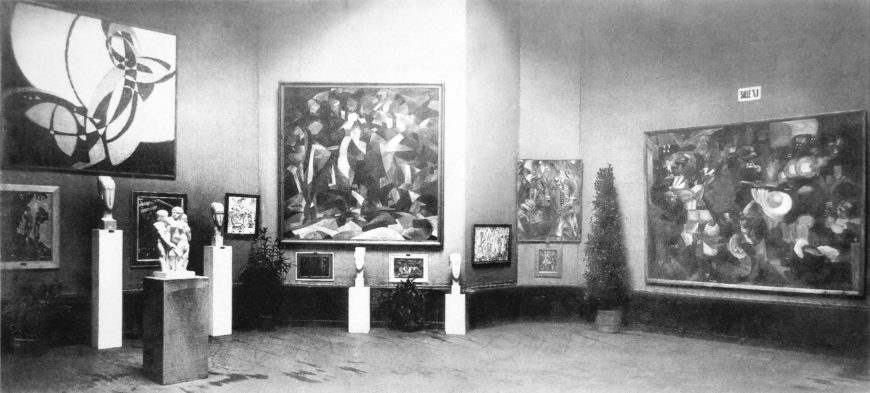 Cubist rooms at the Salon d’Automne 1912