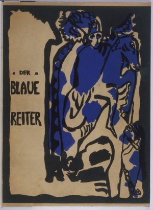 Vasily Kandinsky, Cover of Der Blaue Reiter Almanac, Piper Verlag, Munich, 1912