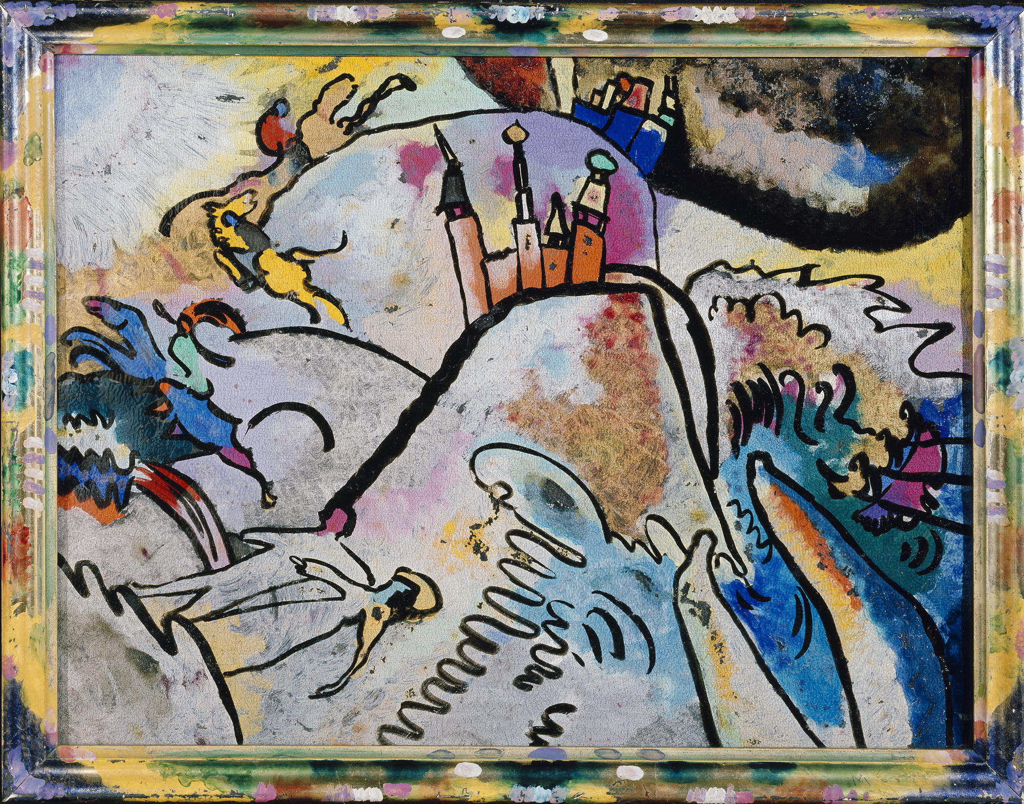 Wassily kandinsky painting discount style