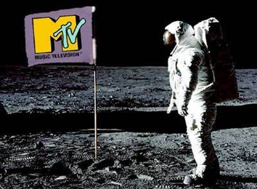 MTV's moonman, first broadcast 1981