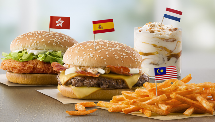 McDonald’s International Menu Items (©McDonald's Corporation)