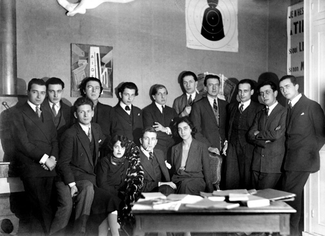 Man Ray, Surrealists at the Central Bureau of Surrealist Research, 1924