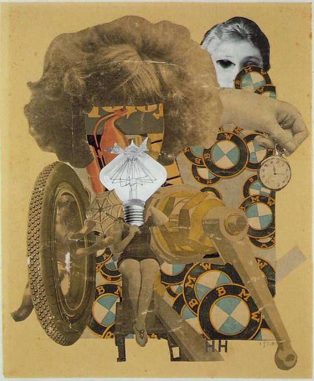 Hannah Höch, The Beautiful Girl, 1919-20, photomontage and collage, 35 x 29 cm (private collection)
