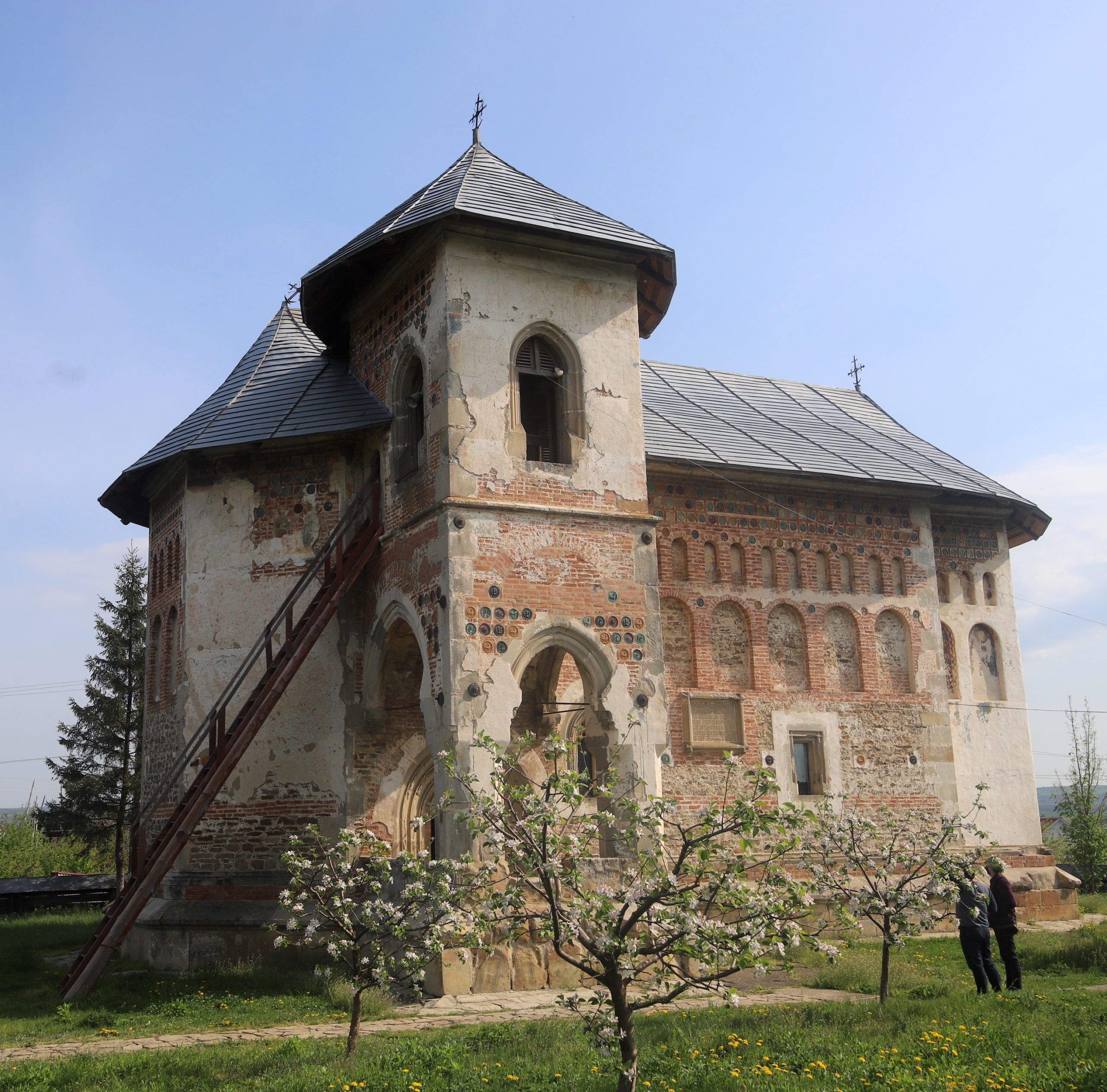 Church of St. Nicholas, Balinesti, Romania, built in 1499 (photo by Vlad Bedros, 2019)
