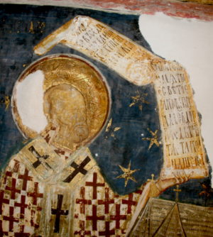 Scroll of St. Nicholas, 1499, Balinesti (image: Vlad Bedros, detail)