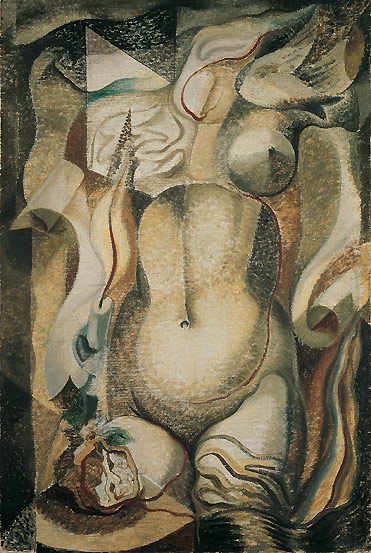 André Masson, Armor, 1925, oil on canvas, 80.6 x 54 cm (Peggy Guggenheim Collection, Venice)