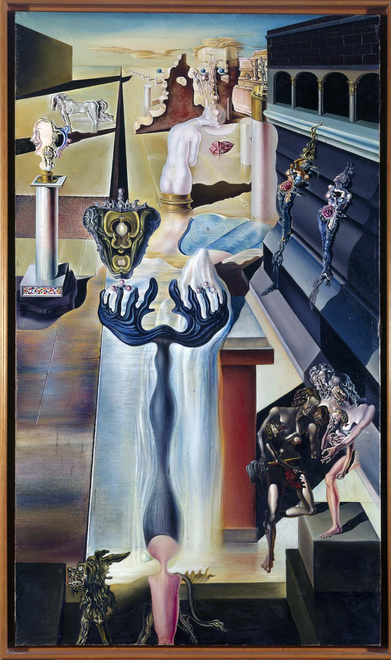 Salvador Dalí, The Invisible Man, 1929, oil on canvas, 140 x 81 cm (Museo Nacional Centro de Arte Reina Sofia, Madrid)