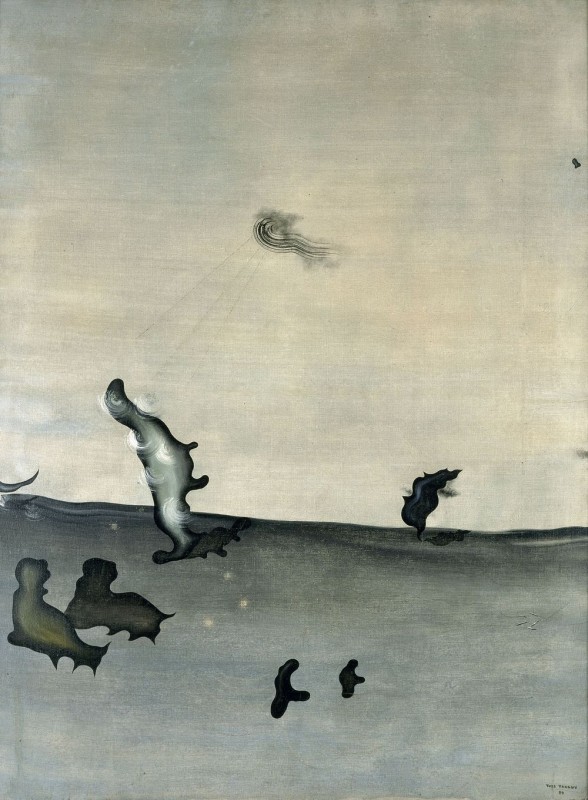 Yves Tanguy, Inspiration, 1929, oil on canvas, 130 x 97 cm (Musee des Beaux Arts, Rennes)