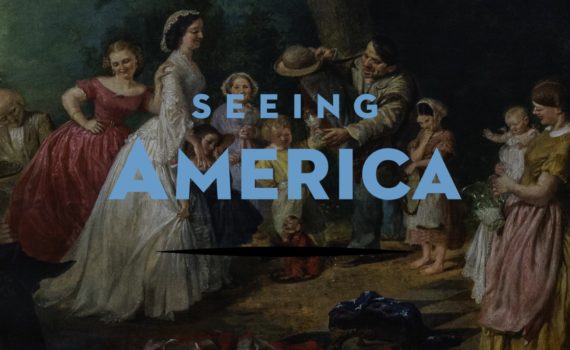 Lily Martin Spencer, The Home of the Red, White, and Blue, c. 1867–68, oil on canvas, 24 x 30 inches (Terra Foundation for American Art, Daniel J. Terra Art Acquisition Endowment Fund, 2007.1)