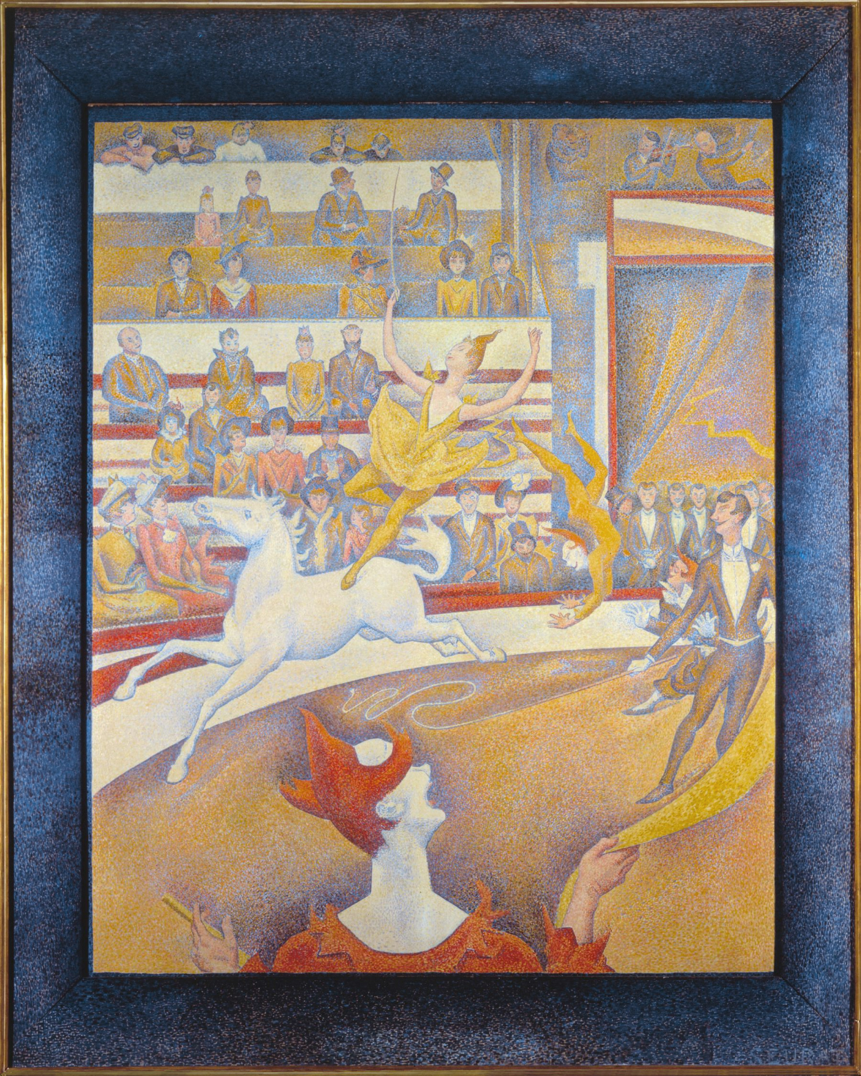 Georges Seurat, The Circus, 1890-91, oil on canvas, 186 x 152 cm (Musée d’Orsay)