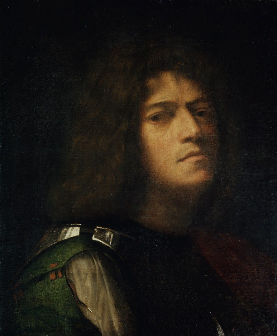 Giorgione, Autorretrato como David, óleo sobre lienzo, 52 x 43 cm (Herzog Anton Ulrich-Museum, Braunschweig)