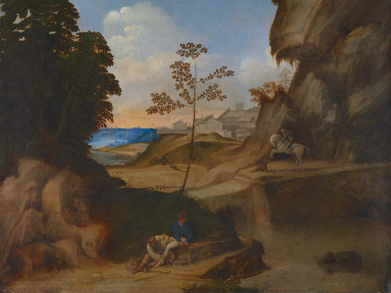 Smarthistory Giorgione The Tempest