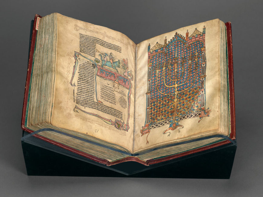 The Rothschild Pentateuch, 1296, made in France and/or Germany (The J. Paul Getty Museum, Ms. 116, 2018.43).