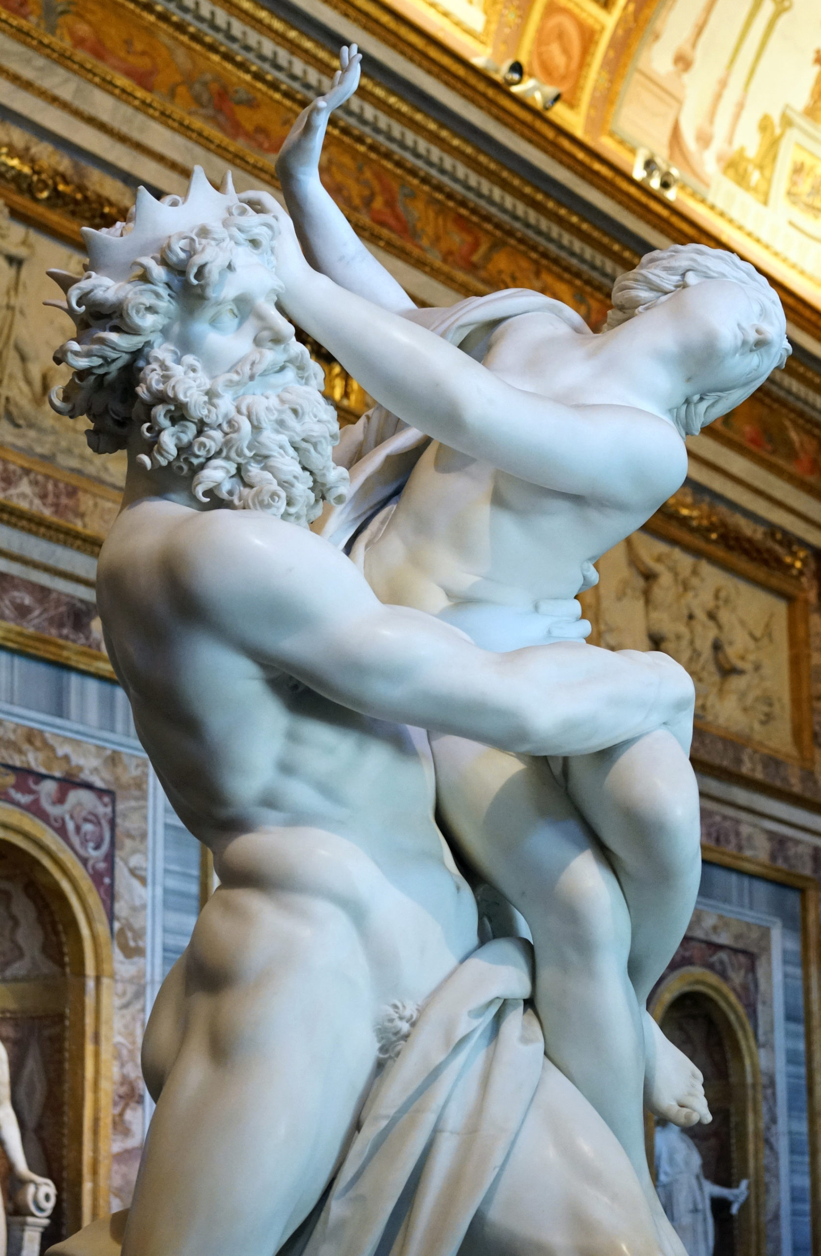 Bernini, Pluto and Proserpina, 1621-22, marble (Galleria Borghese, Rome, photo: Steven Zucker, CC BY-NC-SA 2.0)