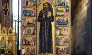 St. Francis and scenes from his life, 1240s-1260s, panel (Bardi Chapel, Basilica of Santa Croce, Florence)