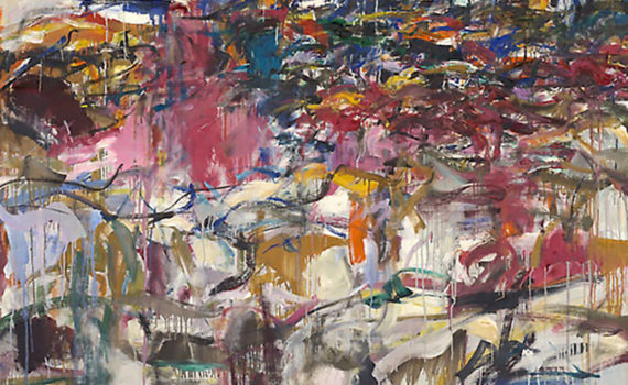 Joan Mitchell, City Landscape, 1955, oil on linen, 203.2 × 203.2 cm (Art Institute of Chicago 1958.193, ©The Estate of Joan Mitchell)