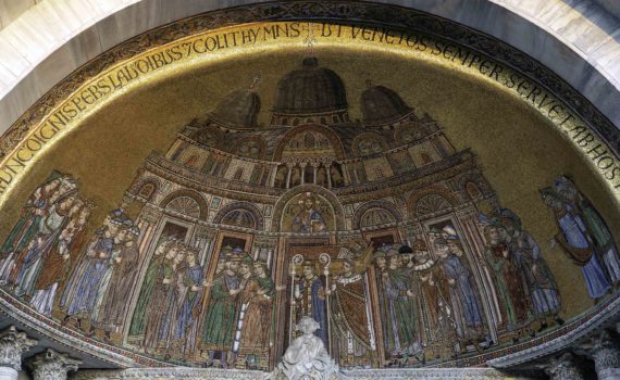 Porta Sant'Alipio Mosaic, Basilica San Marco, Venice