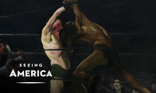 1909<br>Heavyweights: illicit boxing and racial tensions in New York City, George Bellows, Both Members of This Club