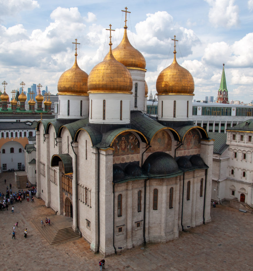 Aristotele Fioravanti, Cathedral of the Dormition in the Kremlin, 1475-79 (photo: Don-vip, CC BY-SA 4.0)