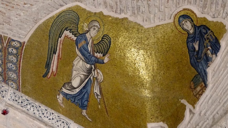 Annunciation mosaic, Daphni monastery, Chaidari, c. 1050–1150 (photo: Mark L. Darby, all rights reserved)