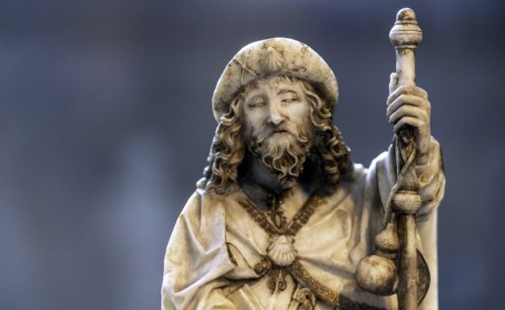 A Renaissance St. James as pilgrim