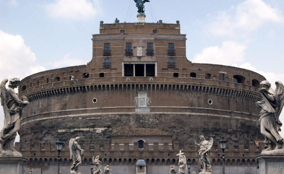 Rome’s layered history — the Castel Sant’Angelo