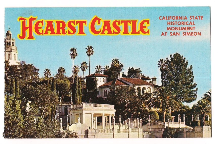 Hearst Castle postcard