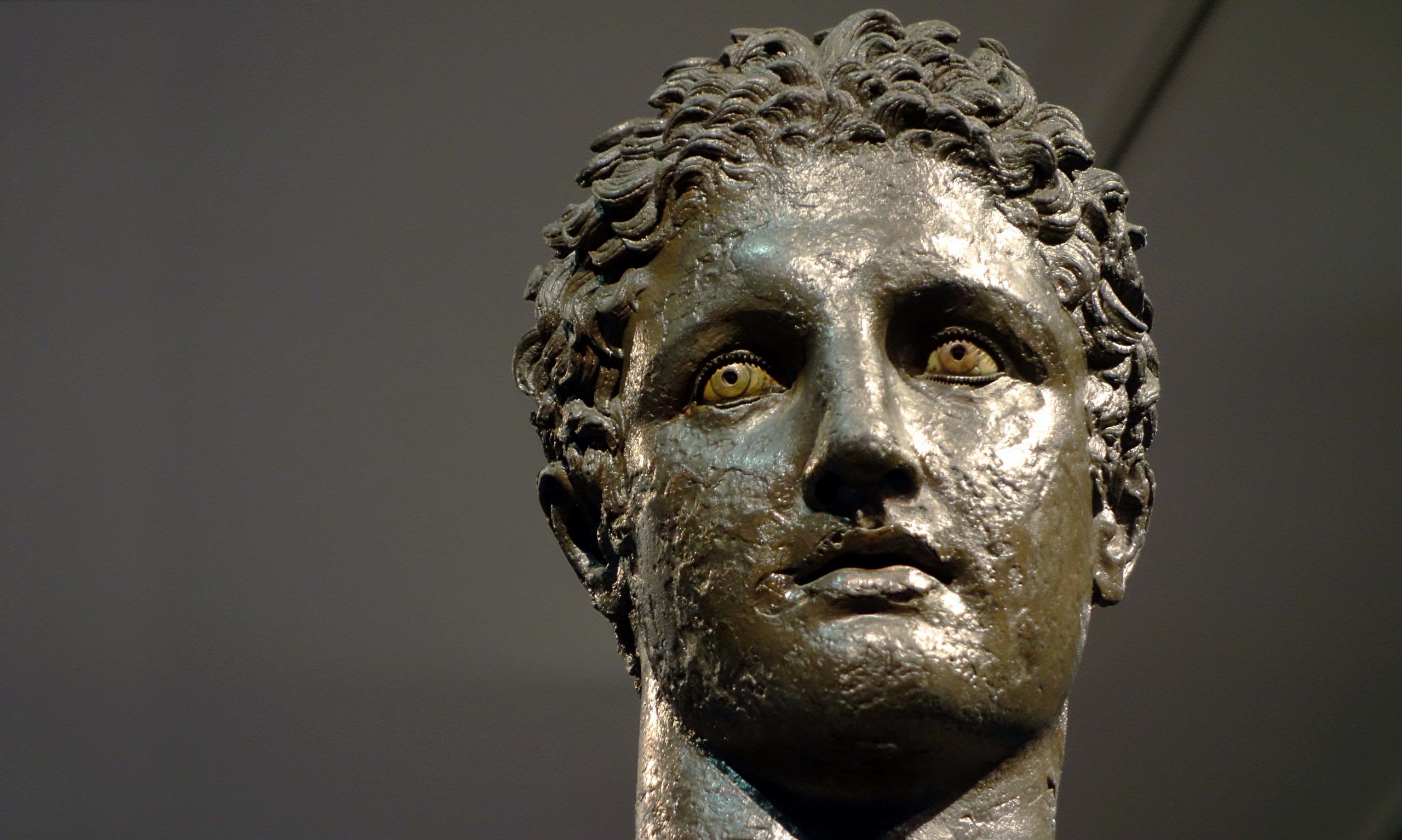 The Antikythera Youth, 340-330 B.C.E., bronze, 1.96 m high (National Archaeological Museum, Athens)