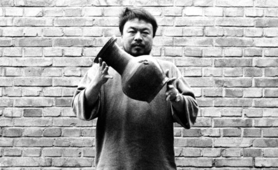 Ai Weiwei, Dropping a Han Dynasty Urn, 1995 (photo: © Ai Weiwei)