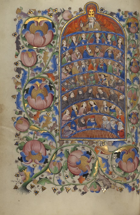 All Saints in a Book of Hours, about 1450–55, Guillebert de Mets. The J. Paul Getty Museum, Ms. 2, fol. 20v