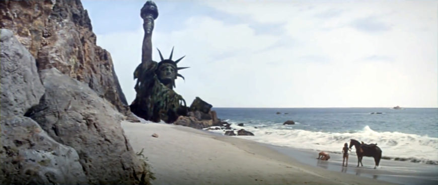 Planet of the Apes, final scene