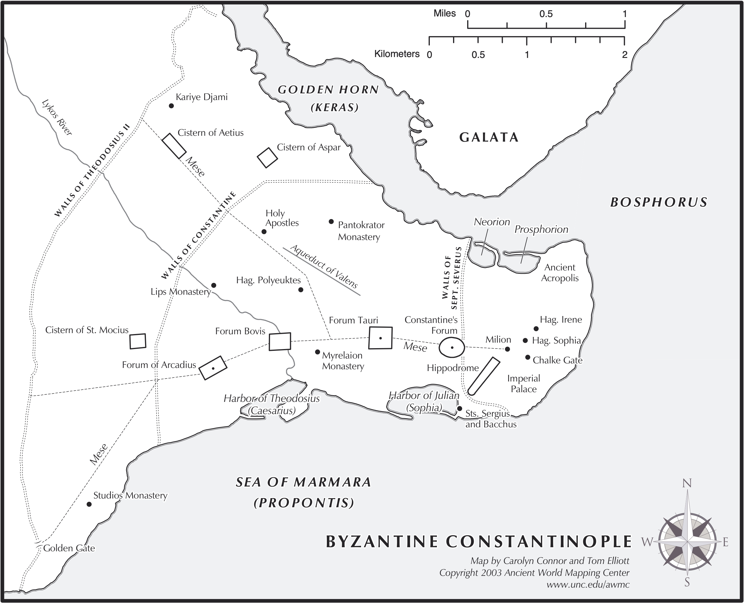 Constantinople World Map