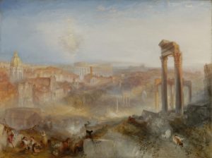 Joseph Mallord William Turner, Modern Rome - Campo Vaccino, 1839, oil on canvas, 91.8 x 122.6 cm (The J. Paul Getty Museum)