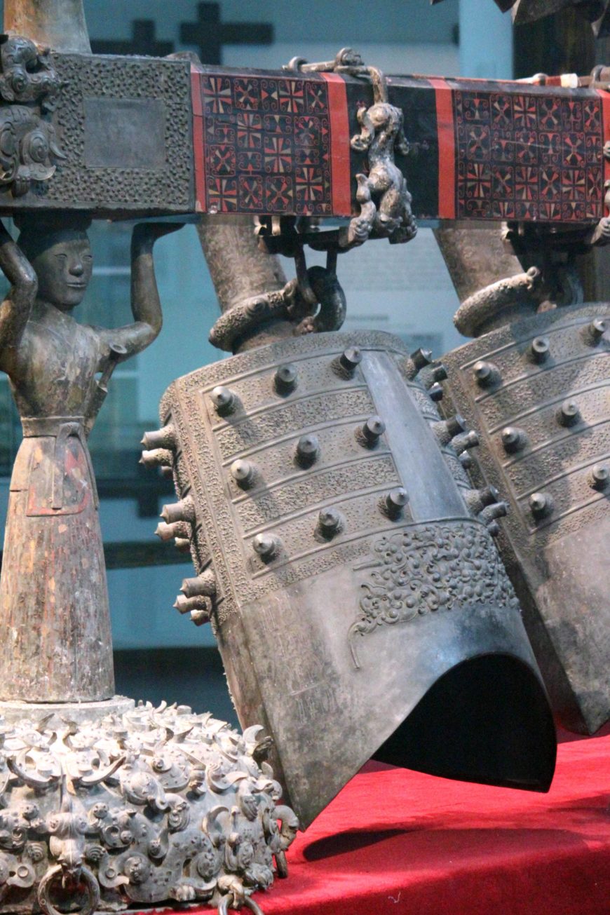 Chime bell of Marquis Yi of Zeng (Hubei Provincial Museum; photo: Gary Todd)