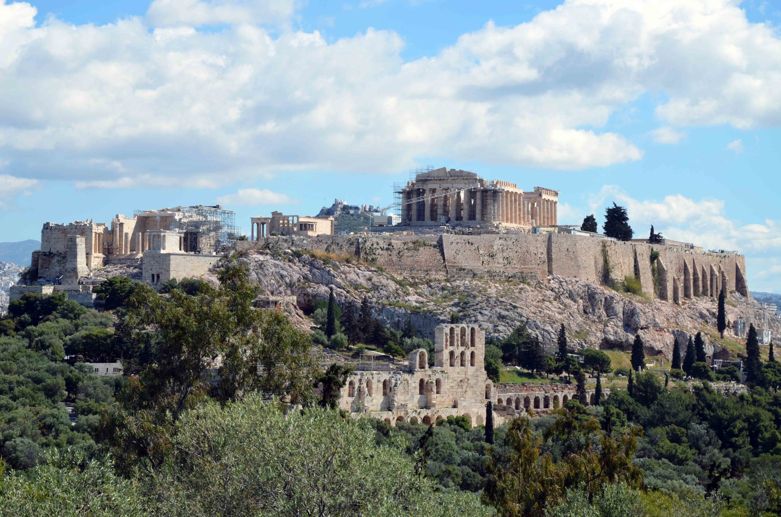 The Acropolis of Athens viewed from the Hill of the Muses (photo: Carole Raddato, CC BY-SA 2.0)