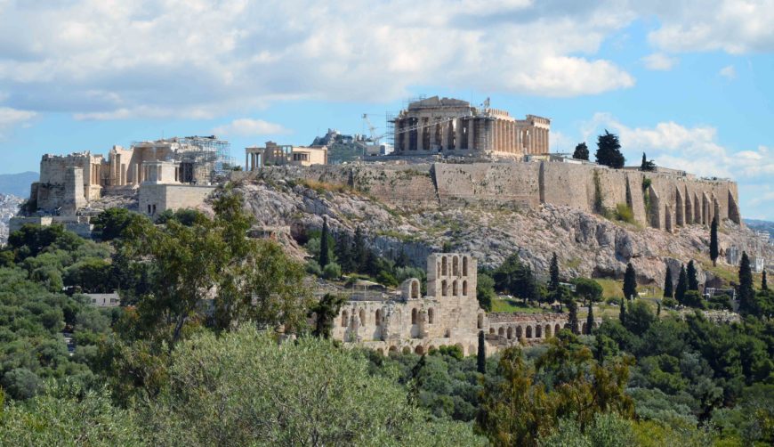The Acropolis of Athens viewed from the Hill of the Muses (photo: Carole Raddato, CC BY-SA 2.0)