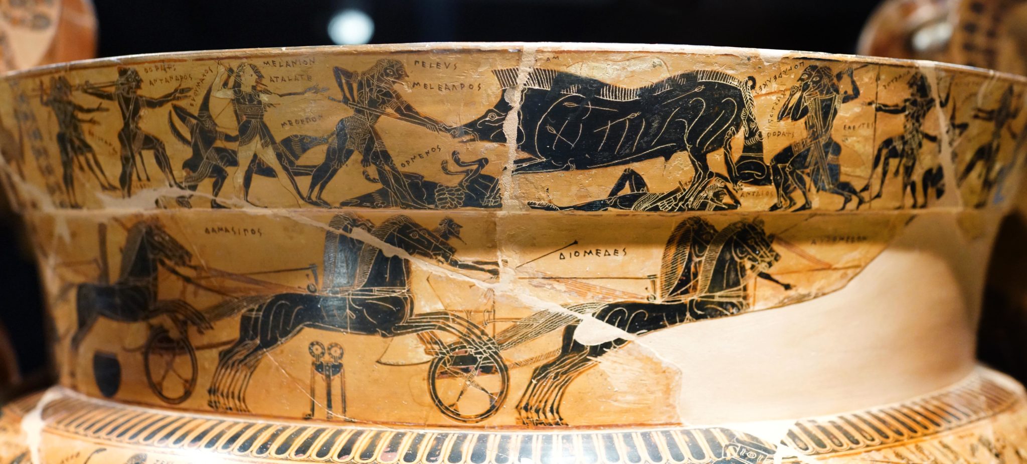 Smarthistory The François Vase story book of Greek mythology