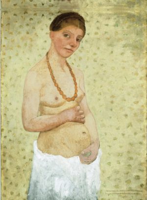Paula Modersohn-Becker, Self-portrait on the 6th wedding anniversary, 1906 (Paula Modersohn Becker Museum, Bremen)
