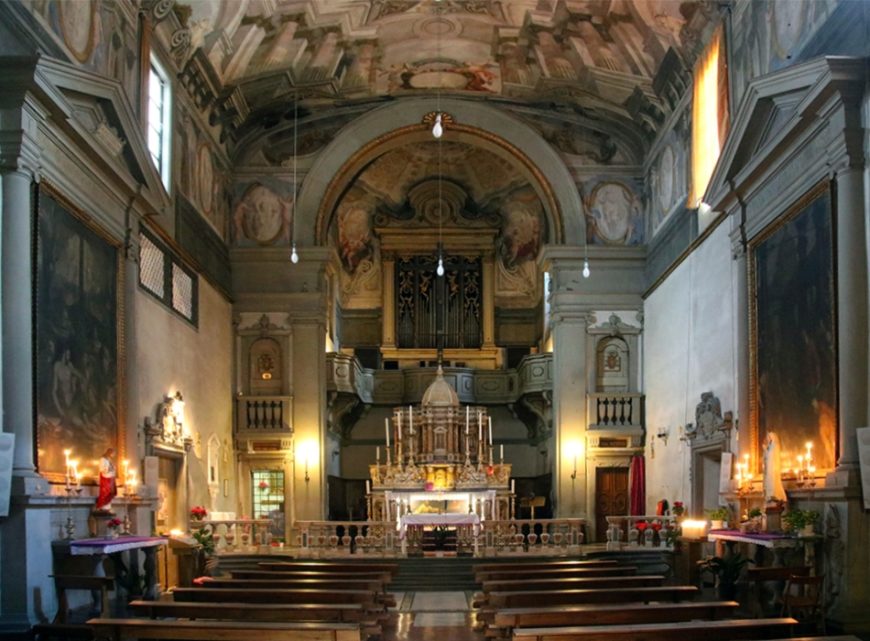 Interior of the church of Sant’Egidio (photo: Mongolo1984, CC BY-SA 4.0)